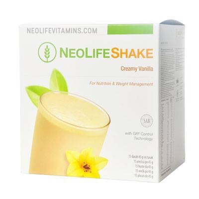 NeoLifeShake Vanilla Protein packets