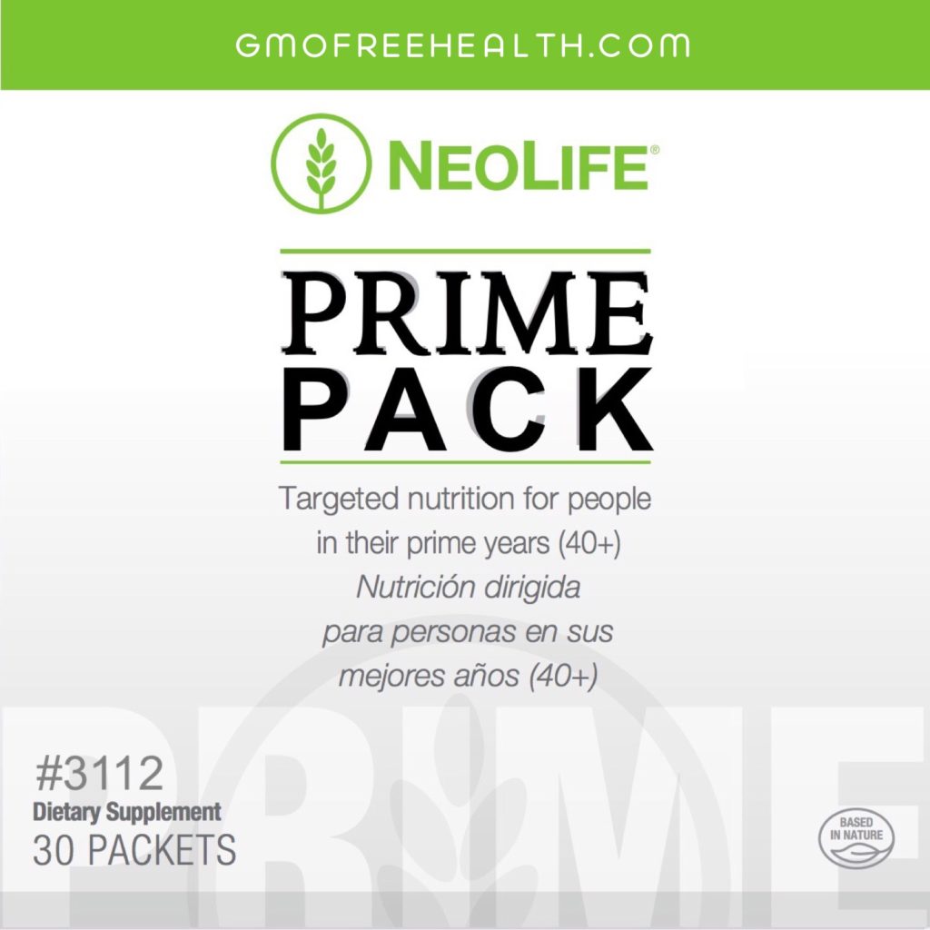 Prime Pack after 40 Neolife Targeted Nutrition